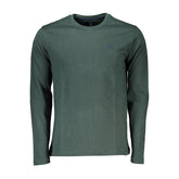 La Martina Elegant Crew Neck Green Tee with Embroidery -   -  La Martina.